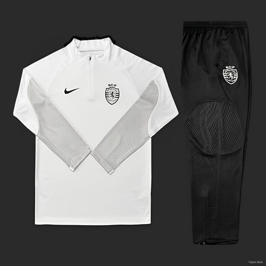 SPORTING LISBON GREY TRACKSUIT 23/24