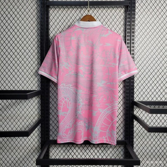 Real Madrid Pink Dragon Jersey