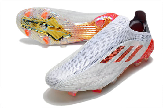 X Speed Flow +FG Laceless White Spark